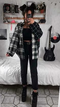 Moda Grunge, Egirl Fashion, E Girl Outfits, Tomboy Style Outfits, Causual Outfits, Tomboy Fashion, Alternative Outfits