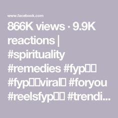 866K views · 9.9K reactions | #spirituality #remedies #fypシ゚ #fypシ゚viralシ #foryou #reelsfypシ゚ #trendingshorts | Onyi Celestine Spirituality