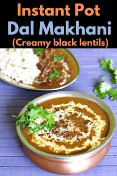 instant pot dal makhani creamy black lentils