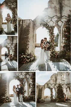 bride and groom with christmas tree decoration during their christmas wedding in the Amalfi Coast Italyamalfi cos