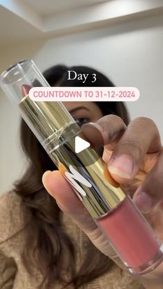 DebantiGiri |Beauty influencer | MakeupSkincare expert | on Instagram: "Day 3( counting to 31-12-2024) How do you like comment with your favourite emoji 🫦

Another shade @myglamm lipstick swatch 
Call it duo lipstick having lipstick and liquid lipstick together 
.
.
.
.
Follow @debanti.g 
.
.
.
.
.
.
.
.
Pink shade with undertone of brown.  Lipstick is creamy matte. Covers pigmented lips in one swipe. But one liquid one applied on top dries faster and remains non transferable. Doesn’t not smudge. (Shade spicy nude )

#lipsticklove #lipstickcollection #lipstickbranded #lipstickmatte #liquidlipstick #lipsticktutorial #lipstickhoarder #lipstickshades #lipstickhack #lipstickoftheday #lipstickday #pinklipstick #rosepink #affordablemakeup #budgetmakeup #budgetfriendly #affordablelipsticks #summ