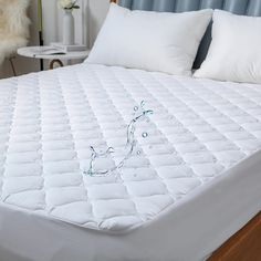 PRICES MAY VARY. WATERPROOF - The back of this mattress pad is lined with premium waterproof TPU membrane, which protects your mattress against sweat, urine and other fluid spills SOFT - The surface is soft brushed fabric, this quilted fitted mattress protector is filled with microfiber and has additional loft that provides extra comfortable sleep and protection; elastic all around secures the pad in position DURABLE - Quilted mattress pad cover is durable and long lasting and provides protectio Dorm Bedding Twin Xl, Camper Beds, Mattress Pad Cover, Sofa Bed Mattress, Twin Xl Mattress, Cotton Mattress, California King Mattress, Bed Pads, Mattress Sofa