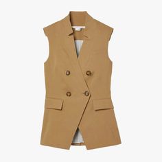 25 Best Suit Vests for Women to Shop and Sport this Fall | Vogue Vest Suit Women's, Italy Outfits, Suit Vest, Fancy Outfits, Veronica Beard, Sleeveless Vest, Cool Suits, Net A Porter, High Waisted Pants