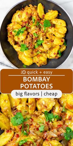 Looking for a quick, easy, and mouth-watering side for dinner? 🍽 Look no further! Our Bombay Potatoes recipe will have your taste buds dancing in no time. 💃 Just a few steps, a few ingredients, and you have a dish that's as flavorful as it is beautiful. Don't forget to share the love and spread the spice!💖 Bombay Potato Recipe, Bombay Potatoes