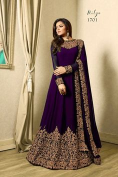 #eBay #eBayStore #eBaySeller #Pakistani #Georgette #SkyviewFashion #DoesNotApply #India #Anarkali #CHRISTMASNEWYEAR #Purple #Women #Wedding#Designer #Anarkali https://www.ebay.com/str/bridalgallery007 Wedding Dress In Pakistan, Designer Anarkali Dresses Receptions, Pakistan Party Wear, Long Dress For Wedding, Indian Long Dress, Indian Maxi, Drashti Dhami, Designer Anarkali Dresses, Designer Salwar Kameez