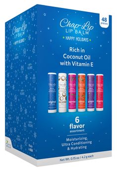 PRICES MAY VARY. HAPPY HOLIDAYS - Cheerful holiday box with a variety of 6 refreshing flavors, Original (unflavored), Coconut, Berries, Citrus, Grape, and Cherry. The flavors are subtle but unmistakably refreshing. These flavors help moisturize and soothe your lips MOISTURIZING TREATMENT - Moisturizing, Soothing, & Refreshing, with Vitamin E. Get relief from cold sores, fever blisters, and chapped lips. Our premium lip balms don't leave a thick film on your lips. They go on smooth and easy COCON Fever Blister, Holiday Lip, Lip Therapy, Cold Sore, Workout Chart, Moisturizing Lip Balm, Chapati, Chapped Lips, Nerve Pain