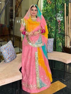 Double saded Humrahi Pure Partywear Wedding Kasab Zari Work Rajputi Poshak In Pink Color Product Details: Fabric: Humrahi Pure Odhani Work: Exquisite Kasab Zari Pita Kundan Full odni border,  Odna with Four Side Border with Beutiful Work   Odhna Fabric: Hamrahi pyor Saded Gota Kiran Complete: Enhancing the beauty of the outfit Color: Pink Occasion:Mehendi Sangeet, wedding Party Wear Washing Instruction:Dry Wash Color : Same as pr photo ( 5 to 7 % color version may be ) The Semi-stitched Lehenga Rajputi Dress Poshak, Poshak Rajputi, Rajasthani Painting, Rajputi Poshak, Rajasthani Dress, Side Border, Rajputi Dress, Babies Photography, Stitched Lehenga