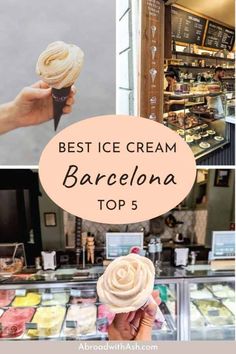 the best ice cream in barcelona top 5