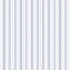 a white and blue striped wallpaper with vertical stripes