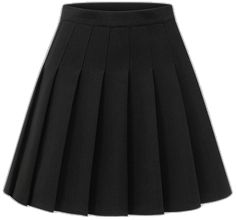 Winter School Black Skort, Black Winter Skort For School, Black Winter School Skirt, Winter Black Pleated Skort, Black Flared Skort For Winter, Amazon Casual Fitted Skirt, Casual Fitted Skirt By Amazon, Amazon Casual Black Bottoms, Casual Black Bottoms From Amazon