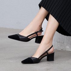 Heels For Work, Mary Jane Shoes Heels, Rough Heels, Block Heel Loafers, T Strap Shoes, Chunky Heel Pumps, Slingback Shoes, Kitten Heel Pumps, Chunky Heels Sandals