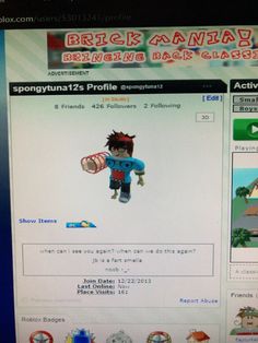 a computer screen with a cartoon character on it