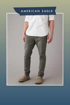 LIVED-IN™ bottoms collection/Flex is durable and designed to give you just enough stretch to move with no problem/Comfortable and never loses its shape/Soft, structured fabric/Garment washed for a lived-in look/These khakis are Real Good: made in a Casual Chinos With 5-inch Inseam And Hip Pockets, Comfort Stretch Tapered Leg Bottoms For Everyday, Stretch Tapered Leg Bottoms For Elevated Casual Wear, Casual Bottoms With 5-inch Inseam, Stretch Bottoms For Elevated Casual Wear, Stretch Bottoms For Elevated Casual Look, Casual Tapered Leg Bottoms With Comfort Stretch, Stretch Cotton Pants For Elevated Casual Occasions, Stretch Cotton Pants For Elevated Casual