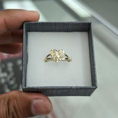 10kt Real Gold Nugget Heart Ring For Women Size 8.5 Weight 1.39 Gm Heart Size 11.8*10.7 Mm Please Check The Picture Carefully To Understand The Size Of The Ring 100% Authentic Gold Not A Gold Plated Or A Not A Gold Filled Never Change Color Or Never Fade Never Tarnish Comes In A Gift Box Authentic Gold, Gold Nugget, Never Change, Gold Heart, Ring For Women, Heart Of Gold, Womens Jewelry Rings, Real Gold, Color Change