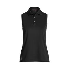 This sleeveless Polo shirt merges lightweight tech piqué mesh with our most relaxed fit for comfort and breathability. It’s detailed with "RLX" metal snaps and our signature printed logo. Golf Shirt Women, Polo Shirt Ralph Lauren, Polo Golf, Golf Polo Shirts, Golf Shirt, Wimbledon, Golf Polo, Golf Shirts, Black Media