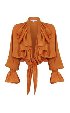 Top Designs Latest, Satijnen Blouses, Raisa Vanessa, Latest Blouse Designs, Satin Shirt, Moda Vintage, Trend Fashion, Fashion Design Clothes