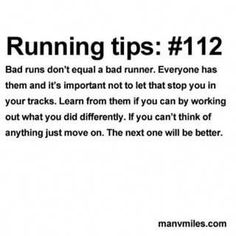 an ad for running tips 1 - 2