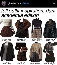 Gothic Academia, Aesthetic Stationary, Academia Aesthetic Outfit, Dark Academia Outfits, Dark Academia Outfit, Dark Academy, Academia Clothes, Academia Outfits, Academia Style