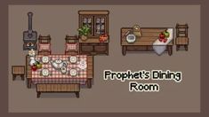 an image of a living room and dining room in the game project's dining room