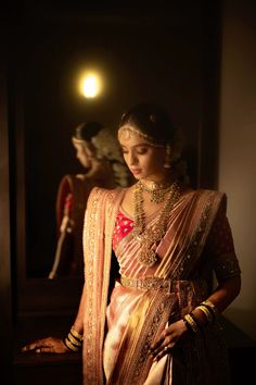 Reception Couple, Latest Bridal Lehenga Designs, Saree Styling, Beautiful Bangles, Medieval Era, Bridal Lehenga Designs, Latest Bridal Lehenga, Wedding Saree Blouse, Bengali Bride