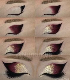 Eye Makeup Creative, Summer Nails 2020, 2022 Summer Nails, Nail Inspo Summer, Teknik Makeup, Summer Nails 2022, Maquillage Yeux Cut Crease, Eye Makeup Images, Flot Makeup