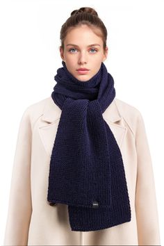 A unisex knit scarf in 100% merino wool, nice and cozy. Light weight so won't feel too bulky. *   100% Australian merino wool *   Super soft, Non-itchy *   Handmade in the USA *   Dry clean, or hand wash cold and lay flat to dry. Do not iron. For more long scarves, please visit https://www.etsy.com/shop/vobelleco/?etsrc=sdt&section_id=15970438 Cozy Soft Wool Knit Scarves, Chunky Knit Wool Scarf For Winter, Chunky Knit Wool Scarf For Fall, Warm Wool Scarves For Cold Weather, Hand Knitted Wool Scarves For Fall, Winter Wool Knit Scarves, Hand Knitted Wool Scarves For Winter, Knitted Wool Scarves For Fall, Knit Wool Scarves For Fall