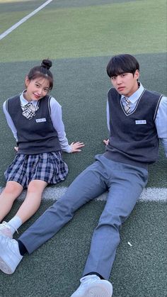 Korean School Uniform Boys And Girls, Hongseok Pentagon, College Uniform, Blue Birthday