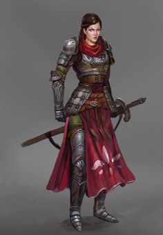 Female Armour, Warrior Concept Art, Female Warriors, Character Design Cartoon, Rpg Characters