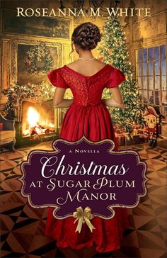 christmas at sugarplum manor by roseanna m white, book cover