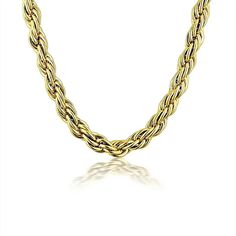 Introducing our Twisted Rope Chain Necklace, a sleek and stylish accessory crafted from durable stainless steel. Featuring a twisted link chain design, this necklace adds a touch of sophistication to any outfit. Versatile enough for both casual and formal wear, it's the perfect addition to your jewelry collection. Metals Type: Stainless Steel Necklace Type: Chains Necklaces Chain Type: Twisted Link Chain Necklaces Simple, Necklace Chain Types, Rope Chain Necklace, Gothic Metal, Jewellery Marketing, Party Necklace, Chains Necklaces, Chain Design, Ring Pendant Necklace