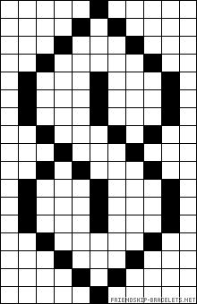 a black and white checkered pattern with squares