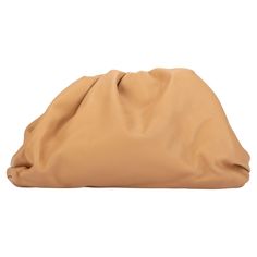 Bottega Veneta new very sought after almond beige teen pouch. Comes with booklet and original dust cover. Bottega Pouch, Beige Bottega Veneta Bag, Bottega Veneta Knot Clutch, Bottega Shoulder Pouch, Bottega Veneta Mini Pouch, Philip Treacy, Dust Cover, Fashion Handbags, Bottega Veneta