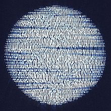 an image of a round object that looks like it is made out of letters and lines