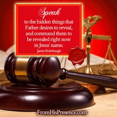 a judge's gavel with a quote from james korbrouugh about god is the divine revverer of all horrible things, and he wants to bring you