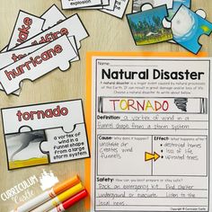 Natural Disaster Science Activities for Kids - Curriculum Castle Natural Hazards Activities, Weather And Natural Disasters Activities, Natural Disasters Activities For Kids, Tornado Diorama, Natural Disasters Project, Natural Disasters For Kids, Natural Disasters Lessons, Natural Disasters Activities, Natural Disasters Art