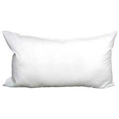 a white pillow on a white background