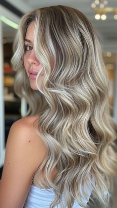 Ash Blonde Hair On Brown Hair, Blonde Balayage In Brown Hair, Blonde Highlights On Ash Brown Hair, Warm Ash Blonde Hair, Colors For Your Skin Tone, Ash Blonde Hair Color Ideas, Ash Blonde Hair Color