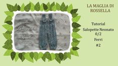 a green frame with leaves around it and the words la maglia di rossella