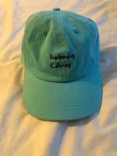 Nobody cares trendy dad hat Funny Hats, Dad Caps, Dad Hat, Trucker Cap, Dad Hats, Caps Hats, Accessories Hats, Baseball Hats, Craft Ideas