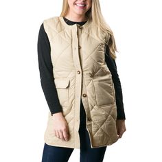 A longer vest for a super flattering look. Button closure and pockets- this is an essential piece to add to your cold weather wardrobe. Add our hats, scarves, and gloves for extra warmth! Looks great with jeans and boots. Details and Care: Small/Medium, Medium/Large, Extra Large/XXL 50% Polyester, 50% Nylon Imported Zara Vest, Rain Poncho, Travel Dress, Long Vests, Poncho Sweater, Scarf Hat, Hair Accessories Jewelry, Slipper Socks, Travel Collection