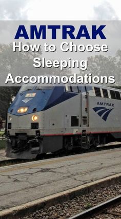 amtrak how to choose sleeping accommodations