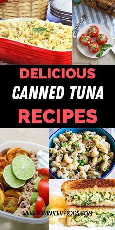 delicious and nutritious canned tuna recipes