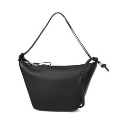 Loewe Shoulder Bag Mini Puzzle Fold Tote Black Width: 22.8 Height: 14.1 Gusset: 6 Shoulder: 72115 Loewe Mini Puzzle Bag Black, Loewe Bags, Mini Puzzle, Loewe Bag, Black Color, Bag Lady, Shoulder Bag, Black, Color