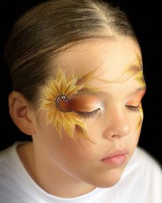 Fox Face Paint, Eye Face Painting, Fall Canvas Painting, Fall Canvas