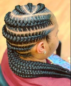 Large Cornrows, Chocolate Locs, Braids 2022, Large Braids, Grey Hairstyle, Butterfly Braids, Crown Braids