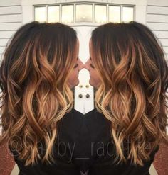 Dark To Carmel Ombre Hair, Shadow Root Caramel Balayage, Brunette Hair Color With Highlights Blonde Caramel Red Balayage, Stretched Root Balayage, Balage Hair Red Balayage, Pumpkin Apricot Spice Hair, Brunette Warm Balayage, Fall Ombre Hair Brunette, Dark Roots Red Hair Balayage