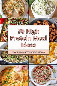 30 high protein meal ideas that are easy to make and delicious for the whole family