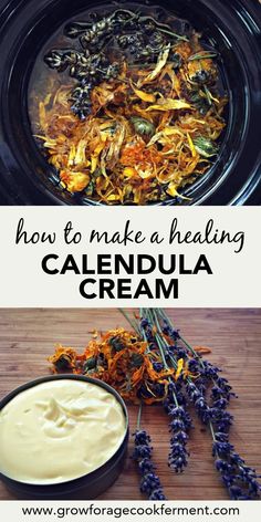 Calendula Cream, Salve Recipes, Lotion Recipe, Herbal Salves, Infused Oil, Healing Salves, Homemade Lotion, Herbal Recipes, Herbal Apothecary