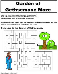 the garden maze worksheet for children to help them learn how to use it