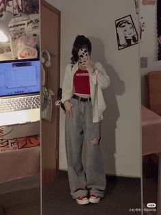 Pick Your Outfit, Peony Aesthetic, Soft Grunge Outfits, Grunge Fashion Soft, Korean Girl Fashion, Cozy Outfit, Your Outfit